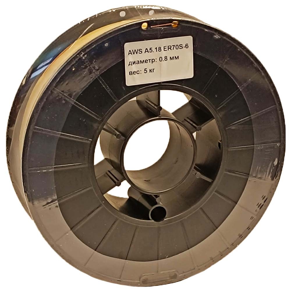 Проволока сварочная омедненная (ф 0,8 мм / 5 кг) ELITECH (0606.010100), фото 3