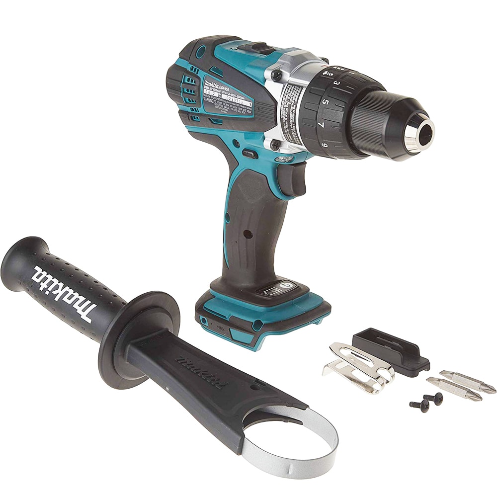 Дрель-шуруповерт аккумуляторная DDF458RFE (DDF 458 RFE) MAKITA, фото 5