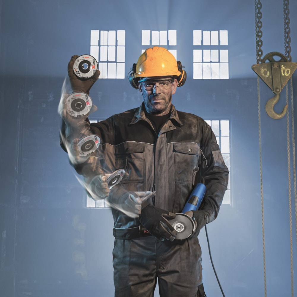 Угловая шлифмашина GWX 9-125 S Professional BOSCH (06017B2000), фото 7