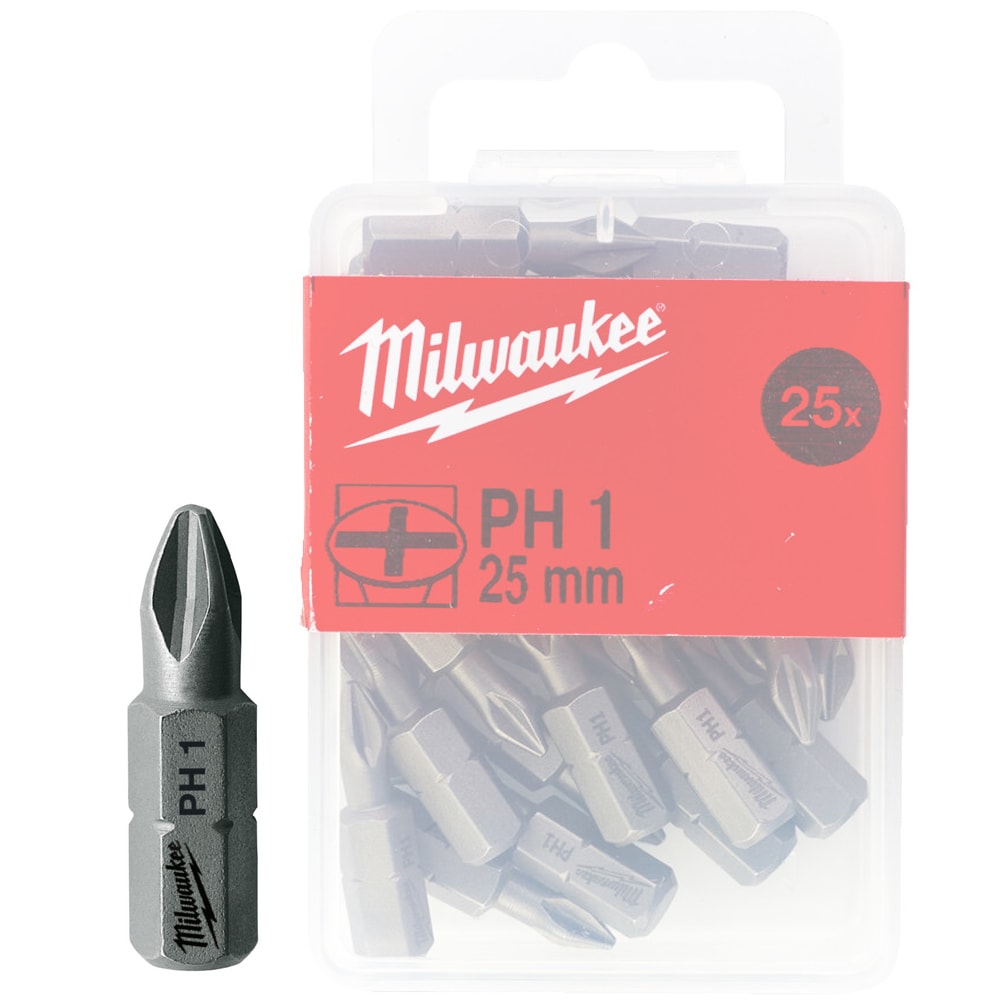 Бита PH1 25 мм (25 шт) Milwaukee (4932399586)