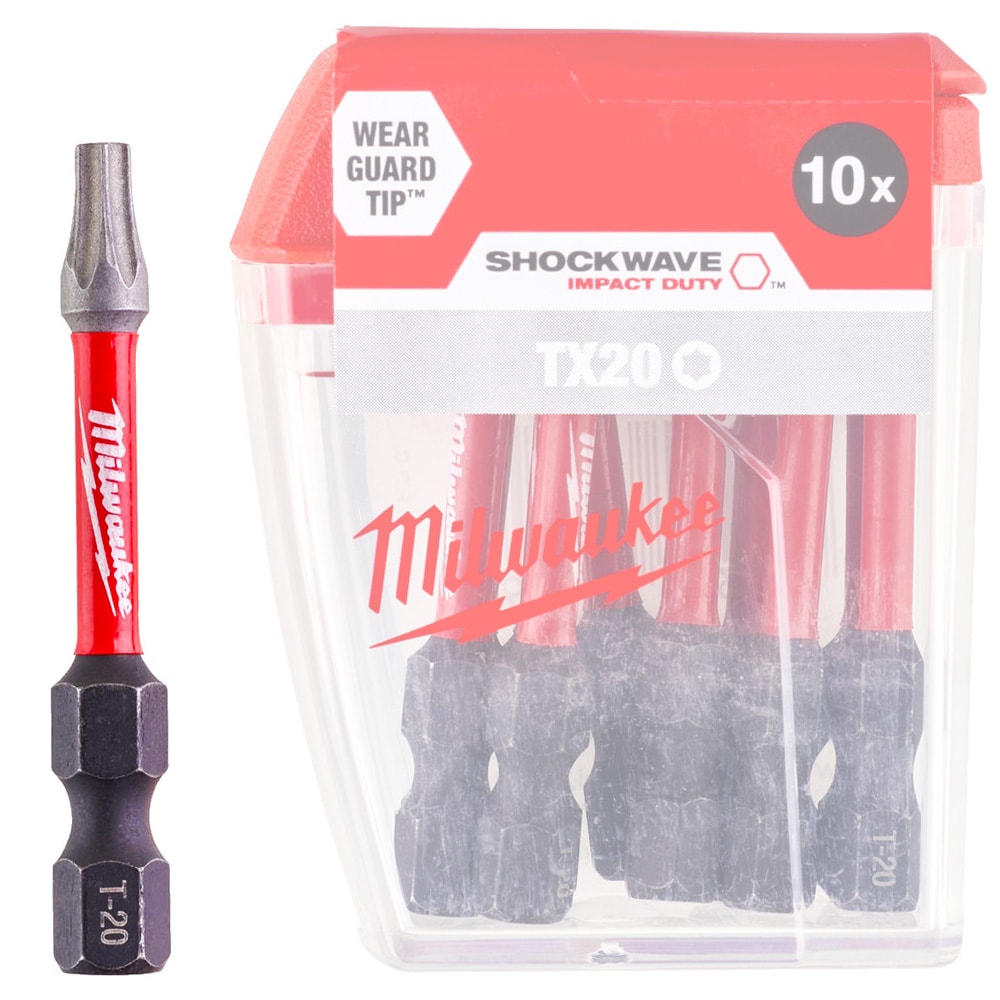 Бита Shockwave Impact Duty TX20 50 мм (10 шт) Milwaukee (4932430877)