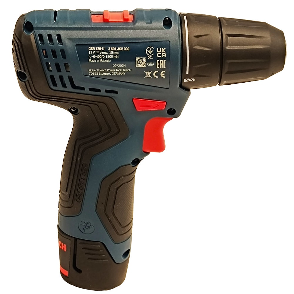Дрель-шуруповерт аккумуляторная GSR 120-LI Professional BOSCH (06019G8000), фото 7