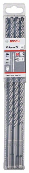 Бур по бетону SDS-Plus-7X 10х200х265 мм (10 шт) BOSCH (2608576186)