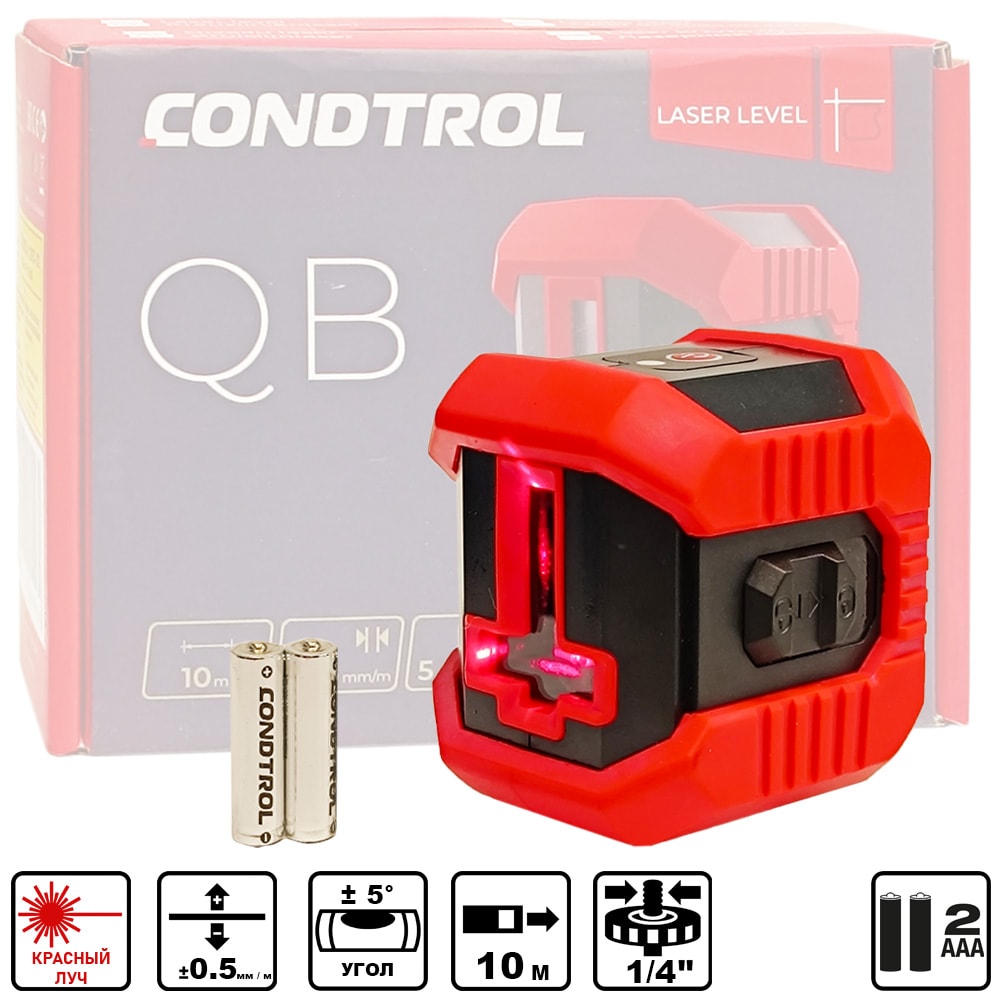 Лазерный нивелир QB CONDTROL (1-2-142)