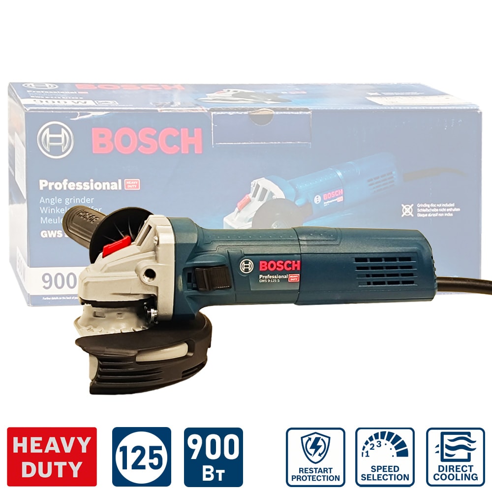 Угловая шлифмашина GWS 9-125 S Professional BOSCH (0601396104)