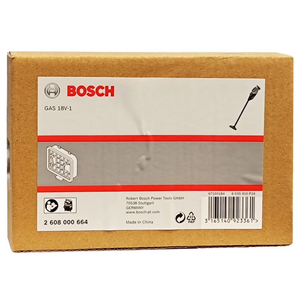 Фильтр HEPA к аккумуляторному пылесосу GAS 18V-1 BOSCH Professional (2608000664), фото 2