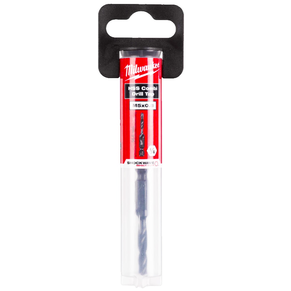 Метчик-сверло по металлу M5x57 мм HSS-G HEX Milwaukee (4932498263)