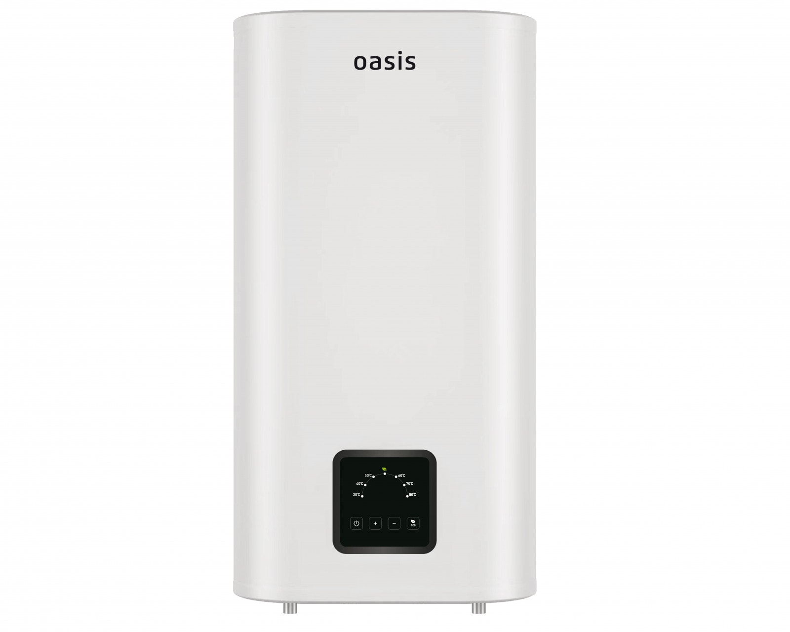 Водонагреватель накопит. Oasis АР-80 (2кВт, 80л, медный ТЭН, верт/гор., два анода, УЗО, антизамерз.)