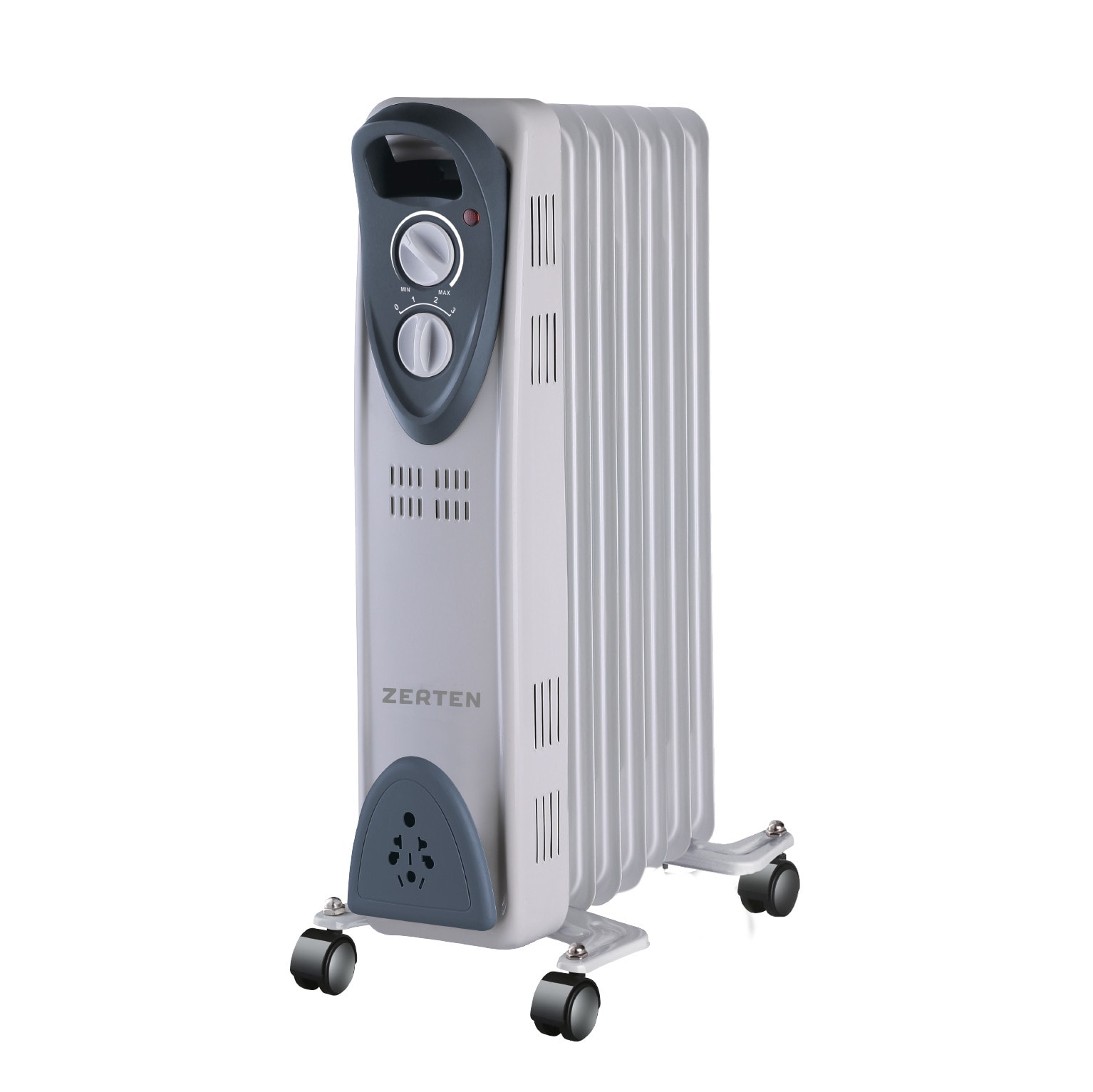 Радиатор масляный Zerten MRT-15 (7 секций, 1500 Вт, до 15 м2)