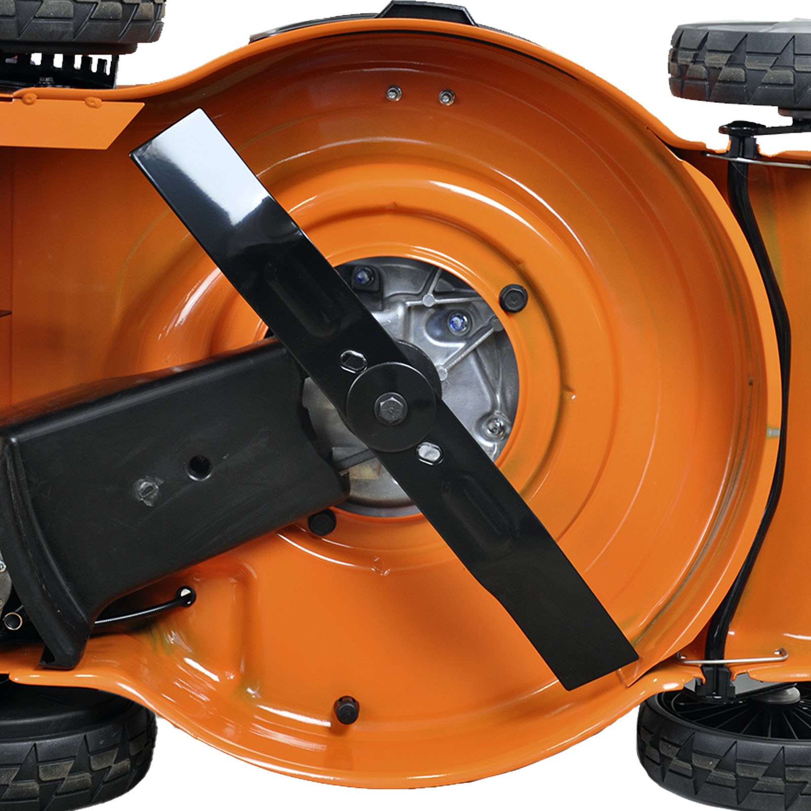 Газонокосилка бензиновая SKIPER GW463S (46см, самох, Loncin 4лс, стал.дека, тр-сб.70л, мульч, +НОЖ), фото 11