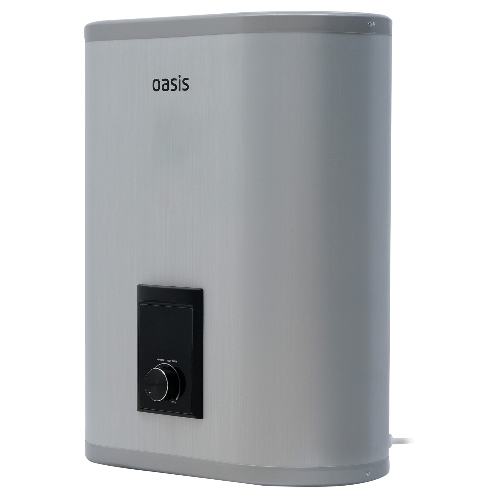 Водонагреватель накопит. Oasis 30G (2кВт, 30л, медный ТЭН, дисплей, верт, УЗО, антизаме, фото 2