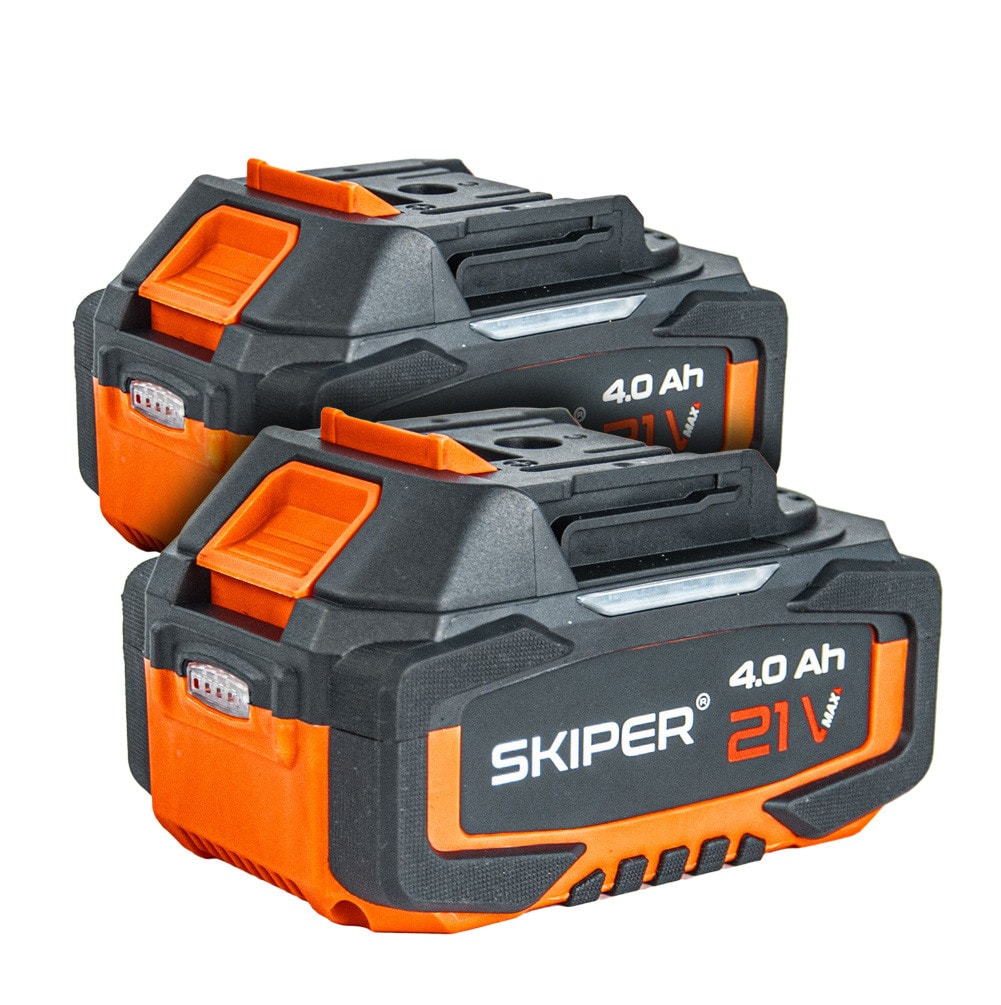 Газонокосилка аккумуляторная SKIPER KW430 (43см, бесщёт.двиг, мульчирование, 2акк*21В*4А/ч), фото 15