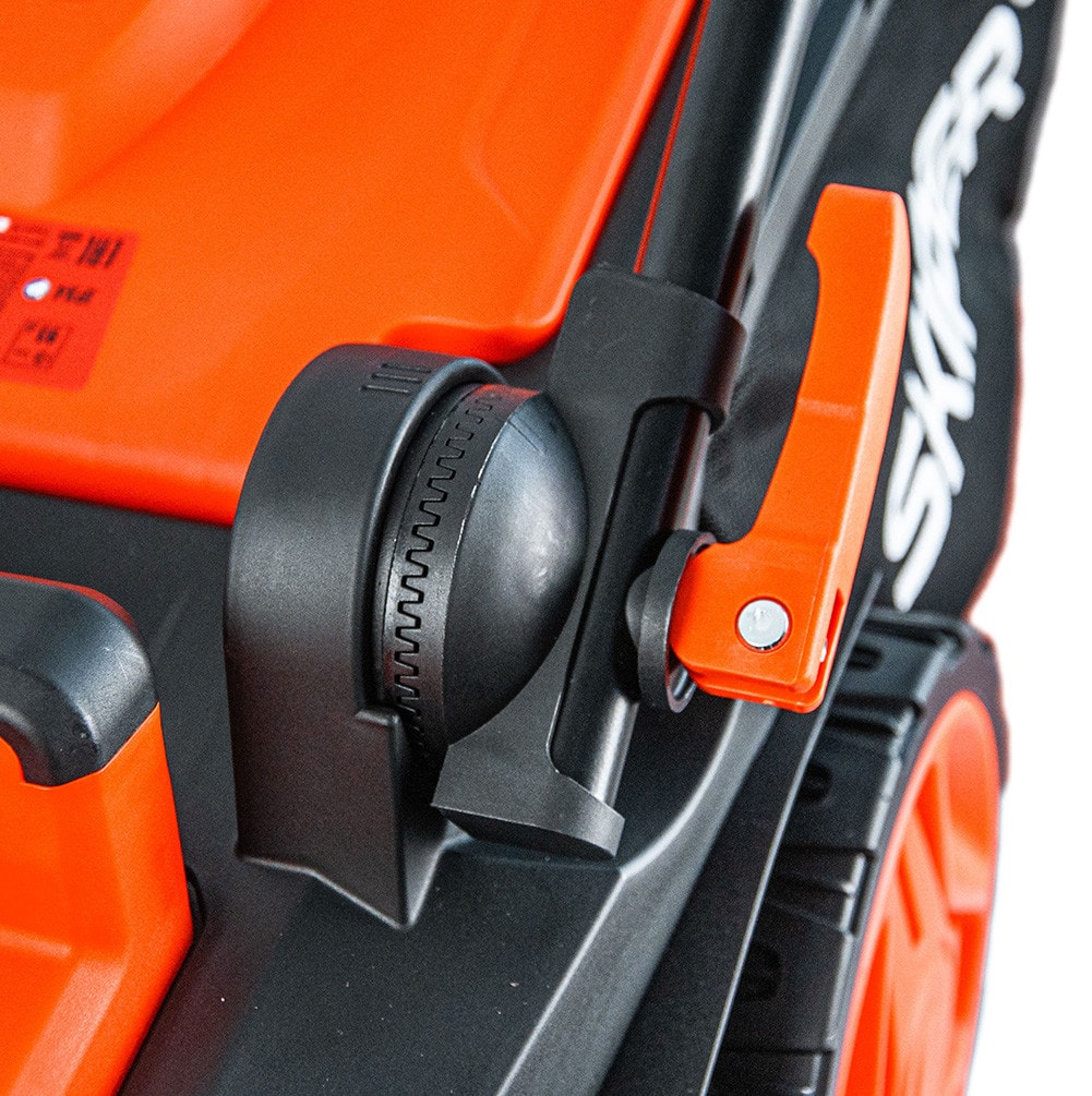 Газонокосилка аккумуляторная SKIPER KW380 (38см, бесщёт.двиг, мульчирование, 2акк*21В*4А/ч), фото 9