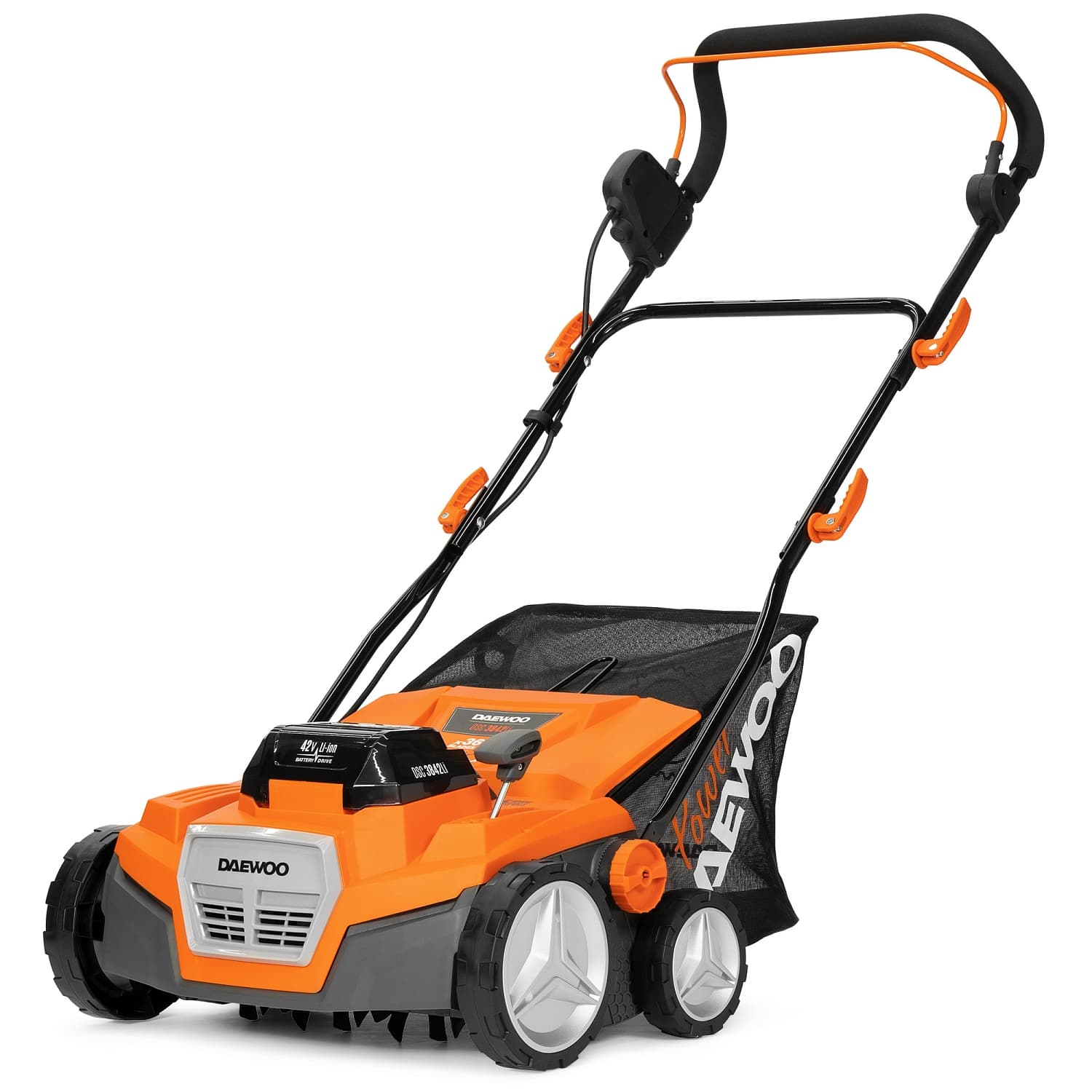 Аэратор-скарификатор аккумуляторный DAEWOO DSC 3842Li, фото 2
