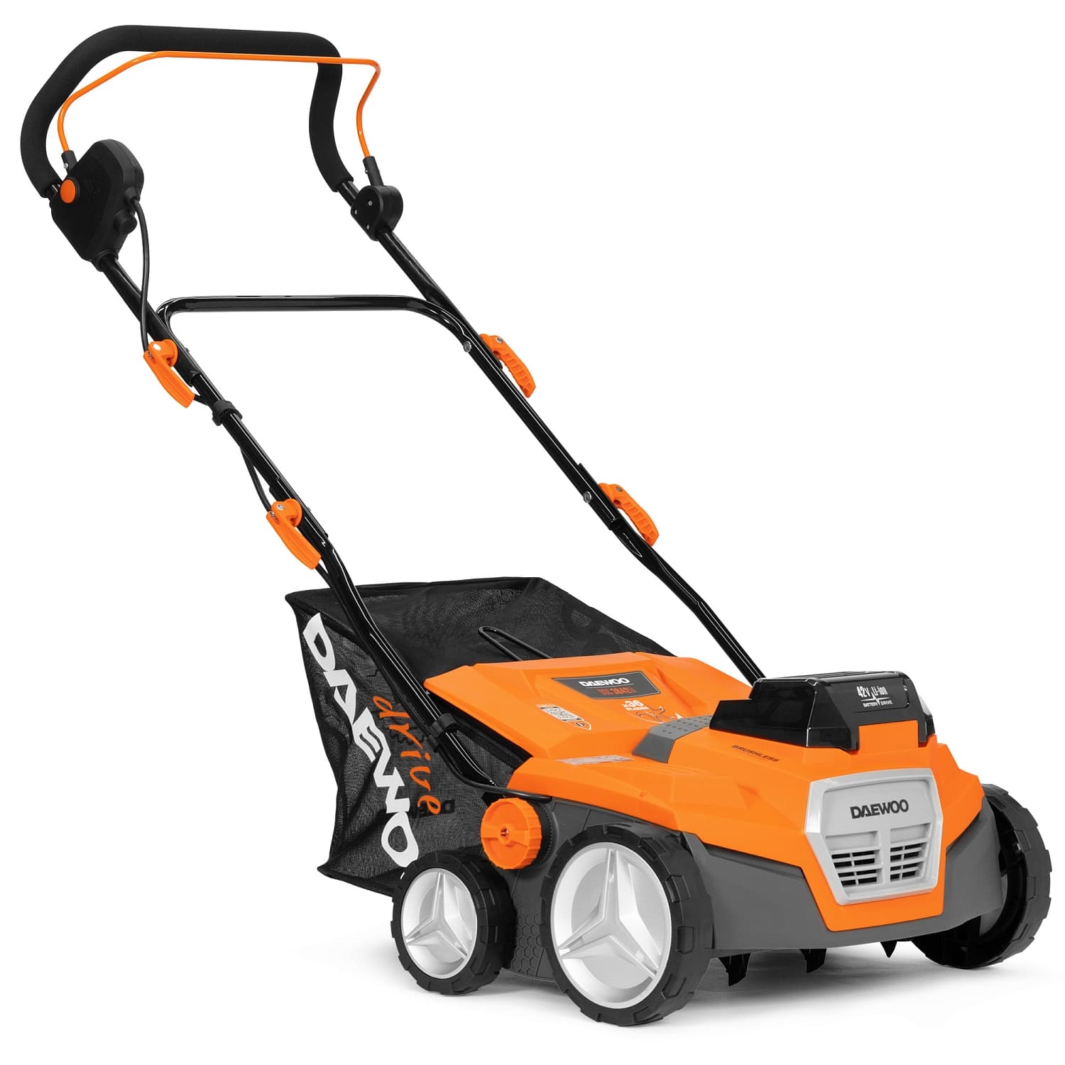 Аэратор-скарификатор аккумуляторный DAEWOO DSC 3842Li SET, фото 3