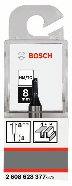 Фреза__Пазовая D 4x8x51 / хв 8 мм, BOSCH