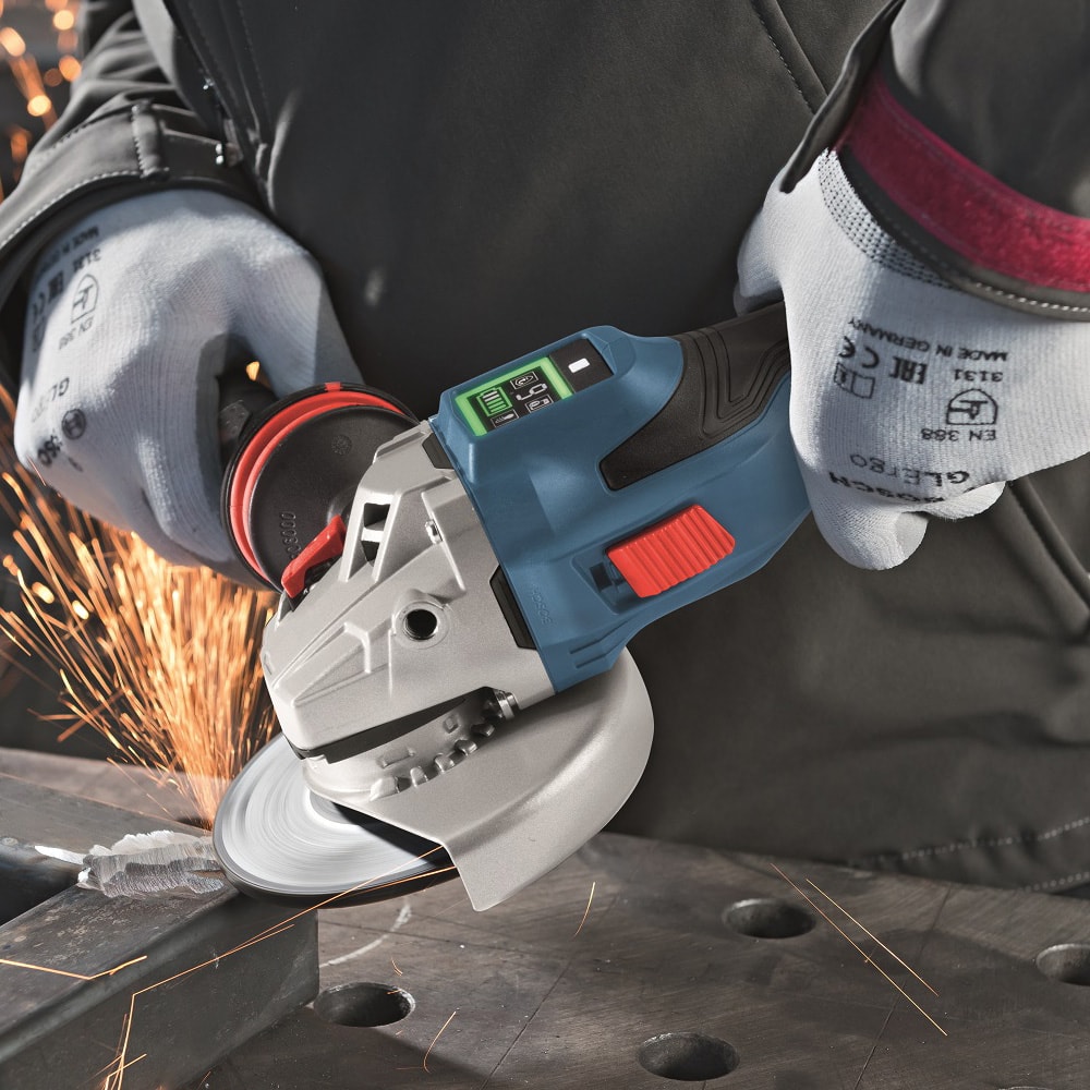 Угловая шлифмашина аккумуляторная GWS 18V-15 SC Professional BOSCH (06019H6101), фото 6