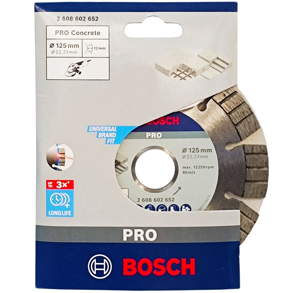 Алмазный круг 125х22,23 мм Best for Concrete, BOSCH