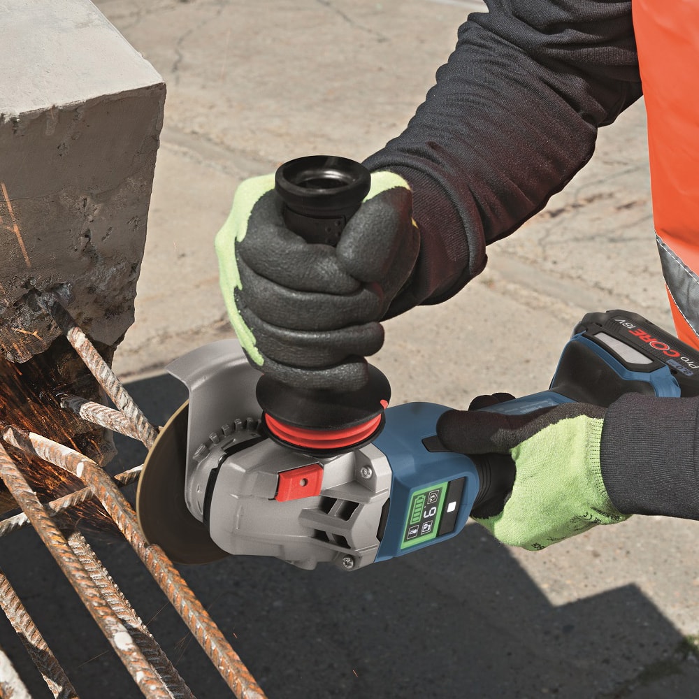 Угловая шлифмашина аккумуляторная GWS 18V-15 SC Professional BOSCH (06019H6101), фото 7