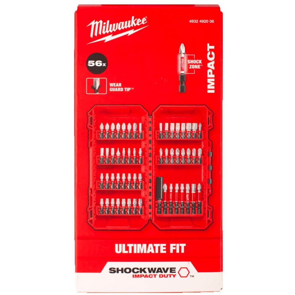 Набор бит Shockwave Impact Duty (56 шт) Milwaukee (4932492006)