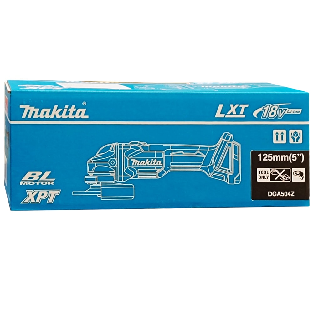 Угловая шлифмашина аккумуляторная DGA504Z (DGA 504 Z) MAKITA, фото 2