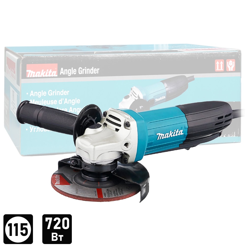 Угловая шлифмашина GA4534 (GA 4534) MAKITA
