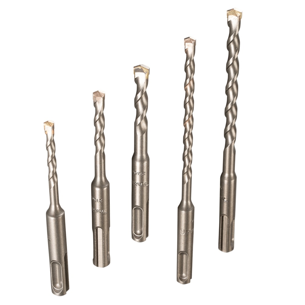 Набор_Буры SDS-plus 5/ 2*6/ 2*8 мм (5 шт), MAKITA, фото 2