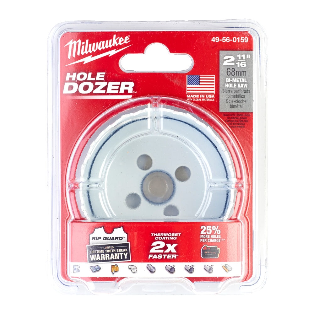 Коронка по дереву 68 мм Hole Dozer Holesaw Milwaukee (49560159)