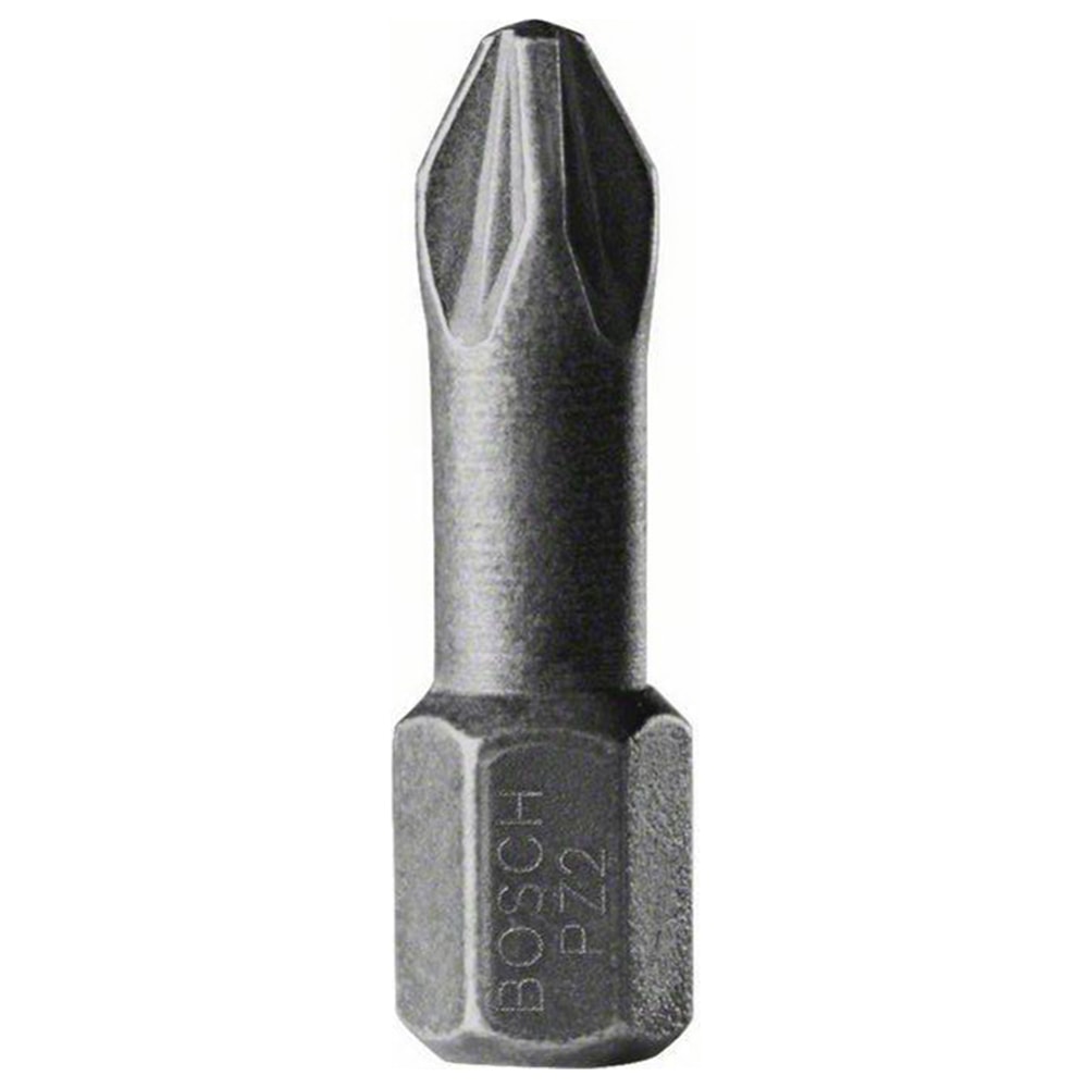 Бита крестообразная Diamond Impact PZ2 25 мм (10 шт) BOSCH (2608522062), фото 2