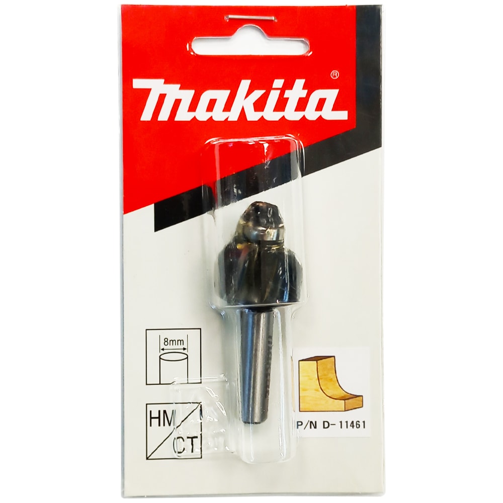 Фреза__Галтельная R6.35 22.2x12.7x32 / хв 8 мм, MAKITA