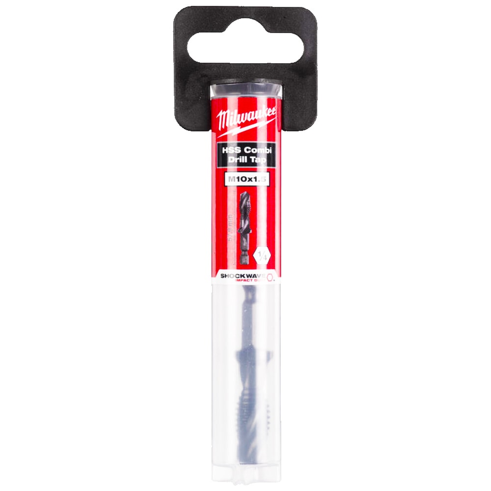Метчик-сверло по металлу M10x58 мм HSS-G HEX Milwaukee (4932498266)