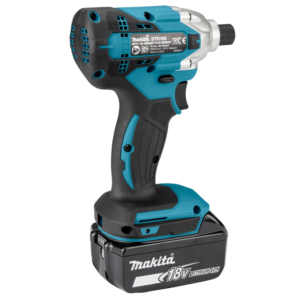 Шуруповерт ударный DTD156RFE (DTD 156 RFE) аккумуляторный MAKITA, фото 6