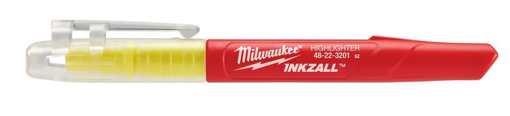 Набор цветных текстмаркеров INKZALL (5 шт) Milwaukee (48223206), фото 4