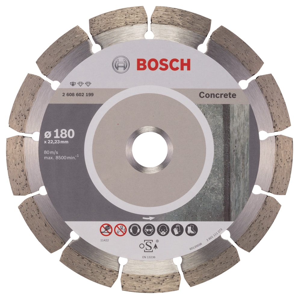 Алмазный круг Standard for Concrete 180x22,23 мм BOSCH (2608602199), фото 2