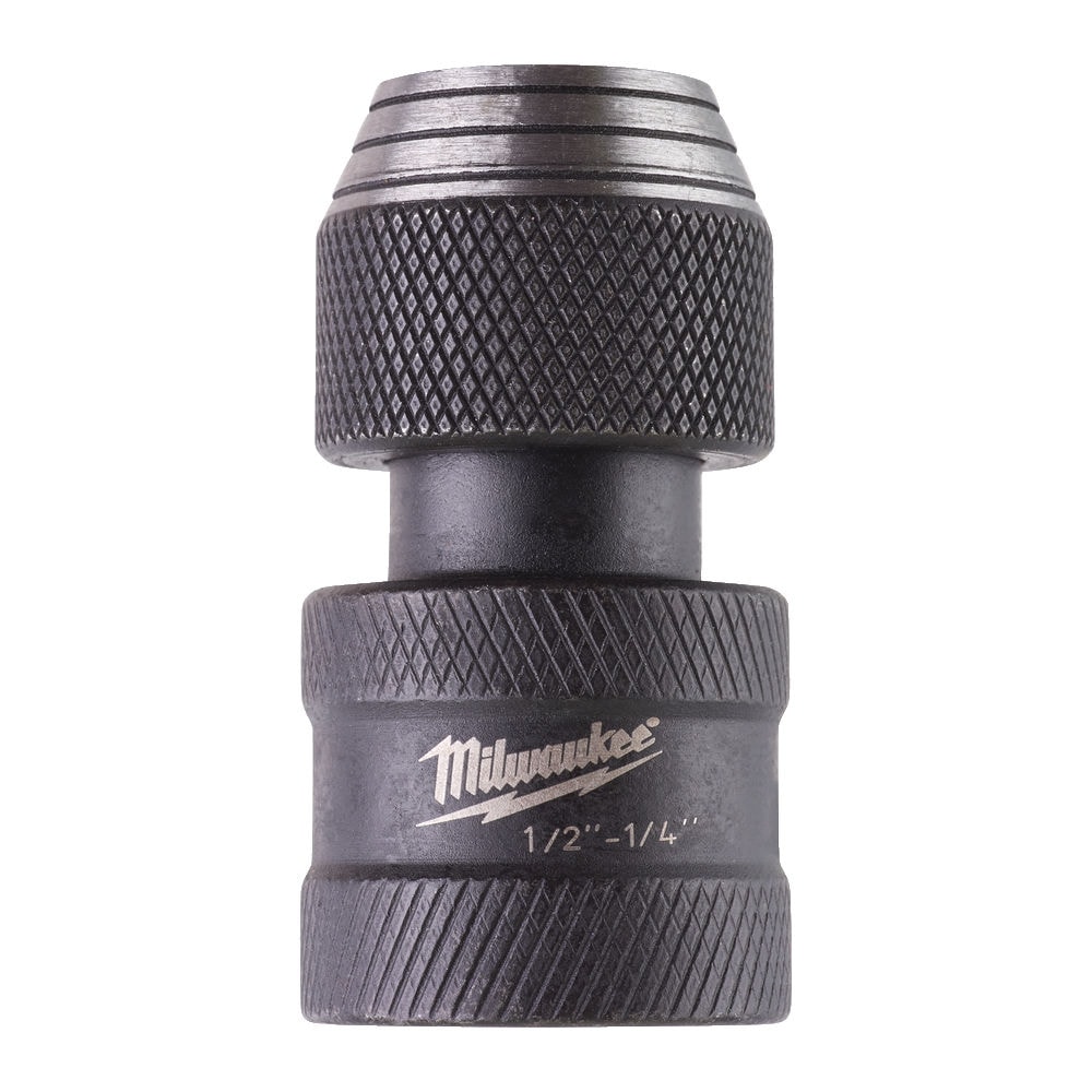 Адаптер ударный с 1/2" на 1/4 Hex Shockwave Impact Duty Milwaukee (4932471828), фото 2