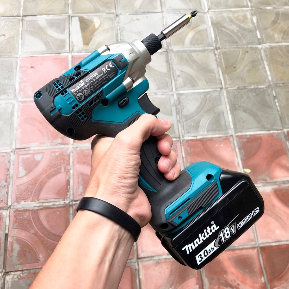 Шуруповерт ударный DTD156Z (DTD 156 Z) аккумуляторный MAKITA, фото 10