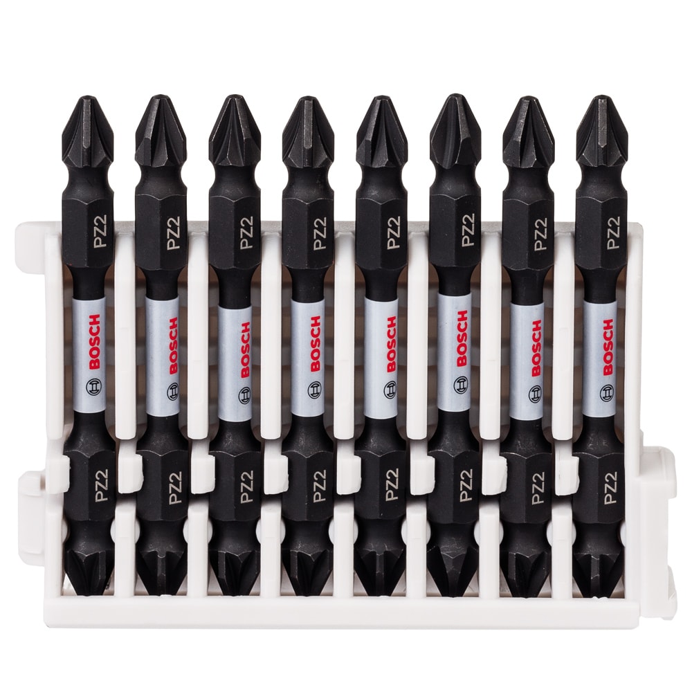 Impact Control_Планка двухсторонних бит PZ2/PZ2 (8 шт), BOSCH, фото 2