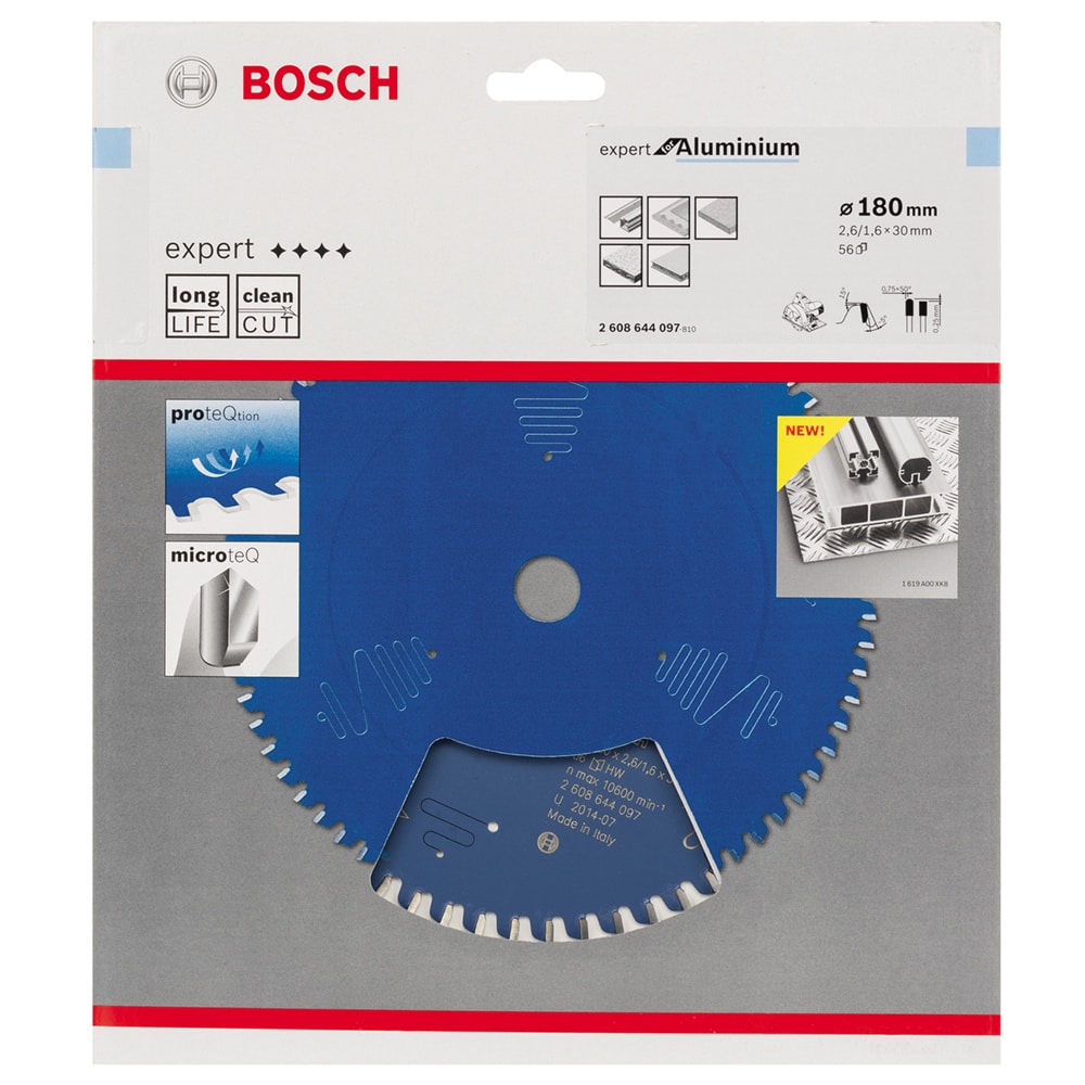 Диск пильный 180х2,6х30 мм Z56 Expert for Aluminium, BOSCH
