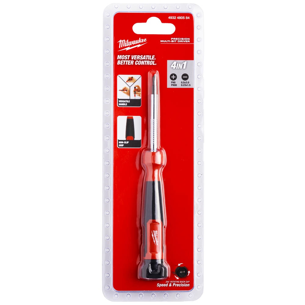 Отвертка прецизионная "4 in 1" Milwaukee (4932480584)