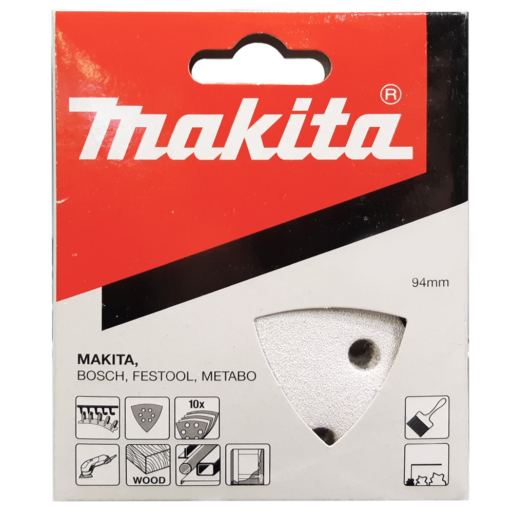Шлифлист 96 мм Р180 (10 шт) MAKITA (P-42743)