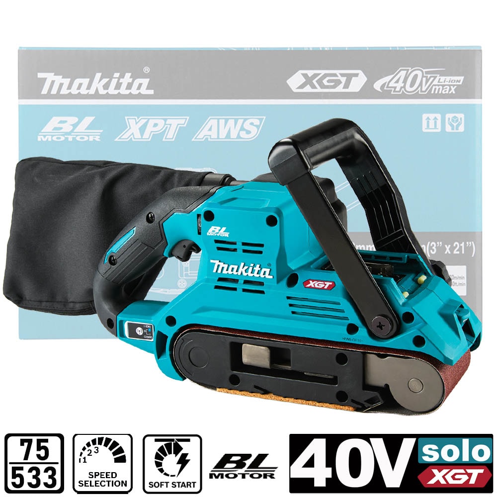 Ленточная шлифмашина аккумуляторная BS001GZ (BS 001 GZ) MAKITA