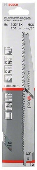 Пильное полотно для ножовки S 2345 X (-5-), BOSCH