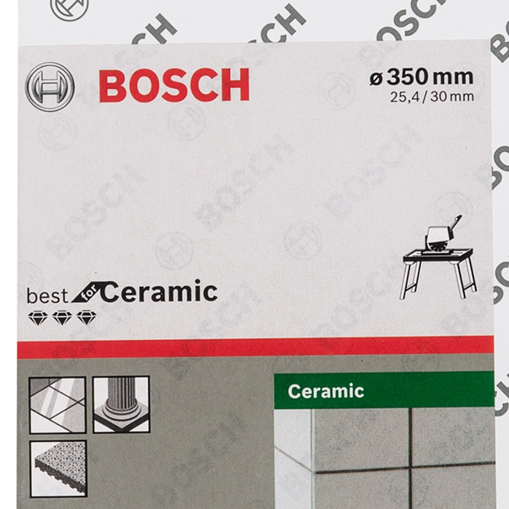 Алмазный круг 350х30/25,4 мм Best for Ceramic, BOSCH, фото 4
