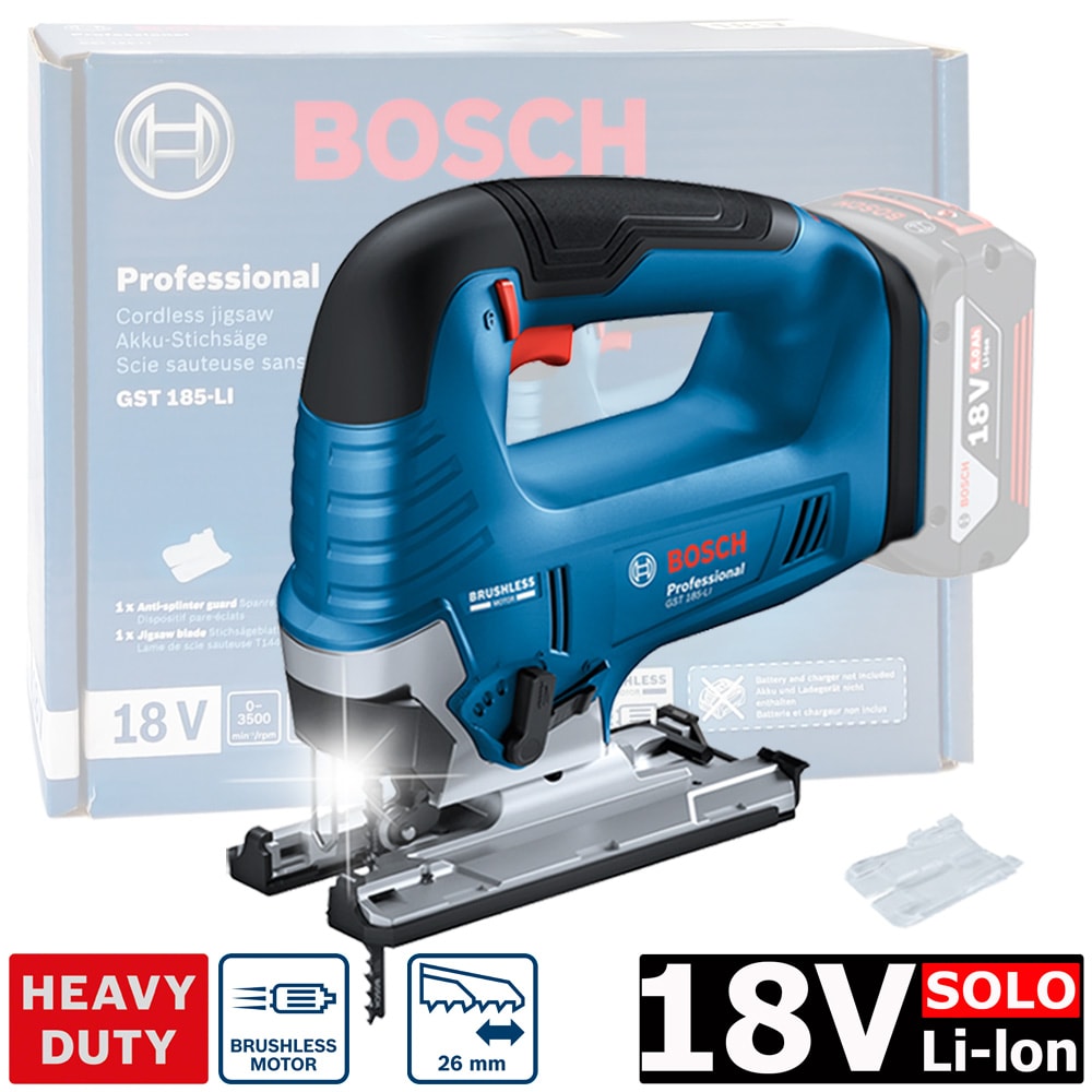 Лобзик аккумуляторный GST 185-LI Professional BOSCH (06015B3021)