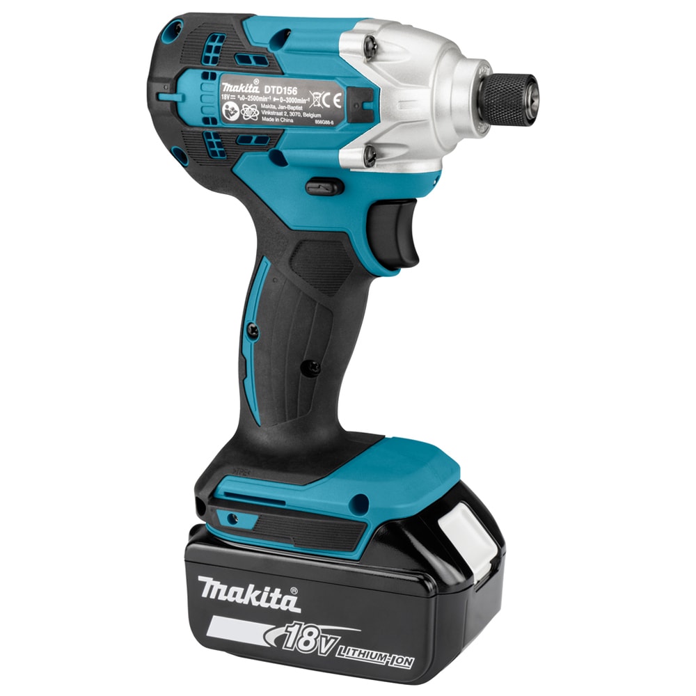 Шуруповерт ударный DTD156RFE (DTD 156 RFE) аккумуляторный MAKITA, фото 7