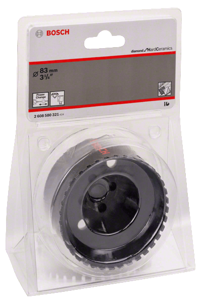 Алмазная коронка D83 мм Diamond for Hard Ceramics BOSCH (2608580321)