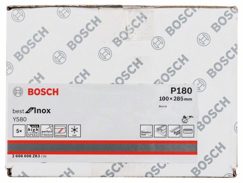 Шлифкольцо Best for Inox 100x285 мм Р90 BOSCH (2608608Z83), фото 3