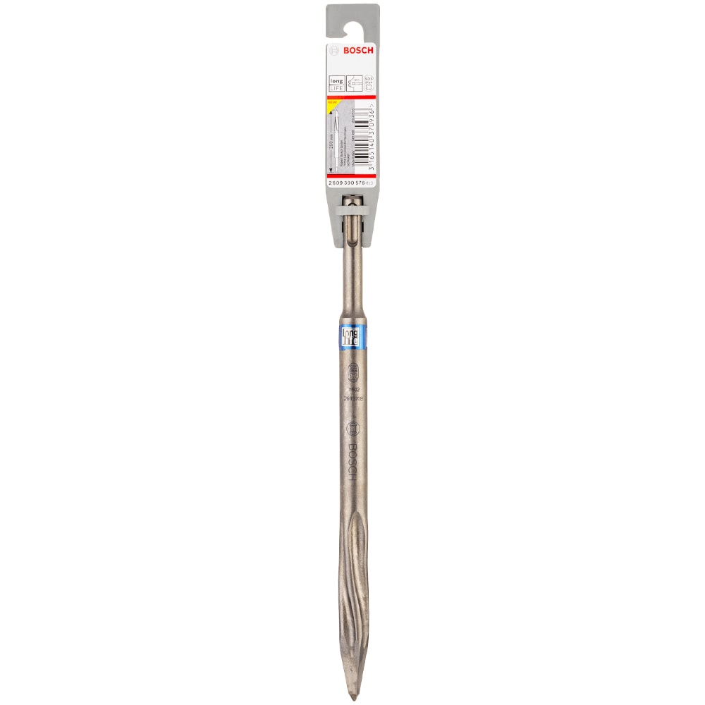 Зубило пикообразное SDS-plus 250 мм Long Life BOSCH (2609390576)