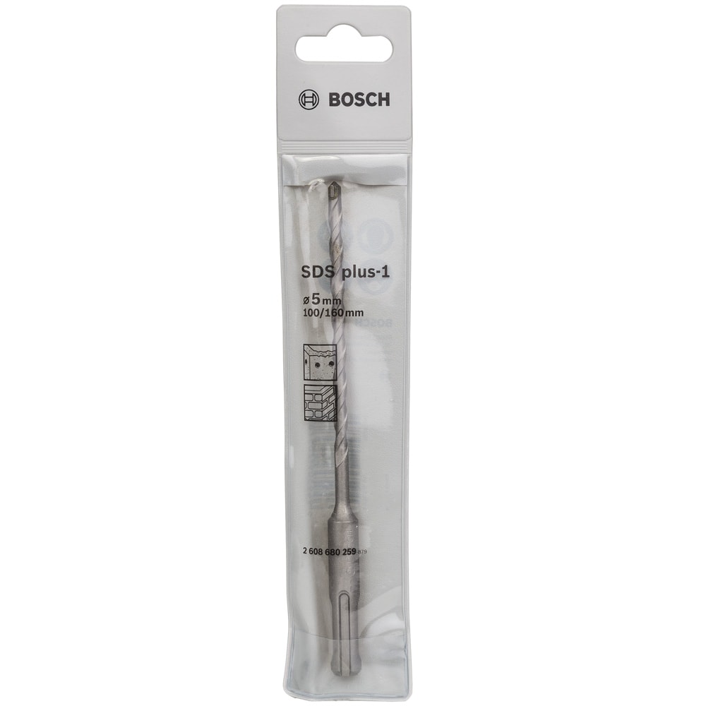 SDS-plus-1 бур 5x100x160 мм (1 шт), BOSCH