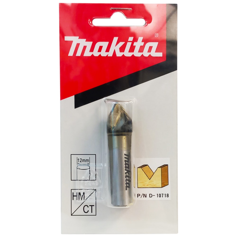 Фреза__V-образная 90° 15,9х12,7х38 / хв 12 мм, MAKITA